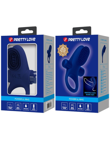 PRETTY LOVE - PALLE ANILLO CON VIBRACIÓN AZUL
