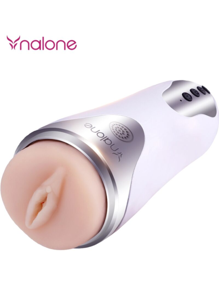 NALONE - MAGICIAN MASTURBADOR CON VIBRACIÓN BLANCO