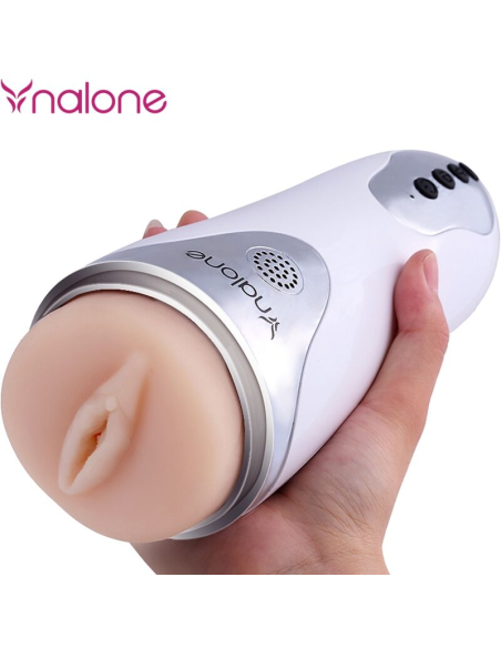 NALONE - MAGICIAN MASTURBADOR CON VIBRACIÓN BLANCO