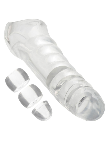 CALEXOTICS - MAXX EXTENSOR DE PENE AJUSTABLE TRANSPARENTE