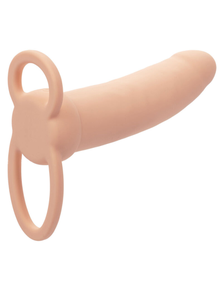 CALEXOTICS - MAXX DOBLE PENETRADOR GRUESO 10 VIBRACIONES NATURAL