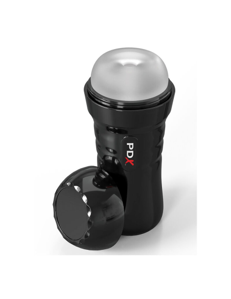 PDX EXTREME - SLIDE and GLIDE MASTURBADOR AUTOLUBRICANTE TRANSPARENTE
