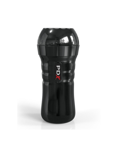 PDX EXTREME - SLIDE and GLIDE MASTURBADOR AUTOLUBRICANTE TRANSPARENTE