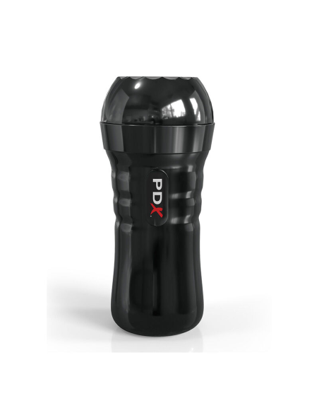 PDX EXTREME - SLIDE and GLIDE MASTURBADOR AUTOLUBRICANTE TRANSPARENTE