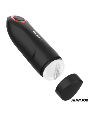 JAMYJOB - GRAVITY MASTURBADOR VAGINA AUTOMÁTICO 5 MODOS DE EMPUJE Y EFECTO SONIDO