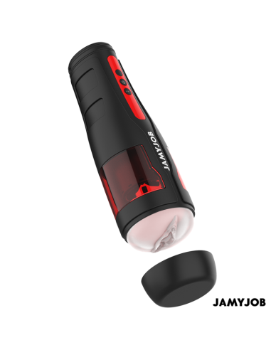 JAMYJOB - CYCLONE MASTURBADOR VAGINA AUTOMÁTICO 10 MODOS ROTACIÓN Y EMPUJE