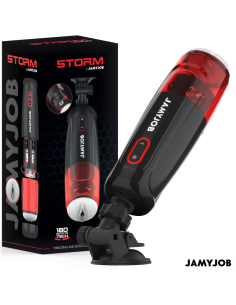 JAMYJOB - STORM MASTURBADOR VAGINA AUTOMÁTICO 10 MODOS ROTACIÓN Y EMPUJE