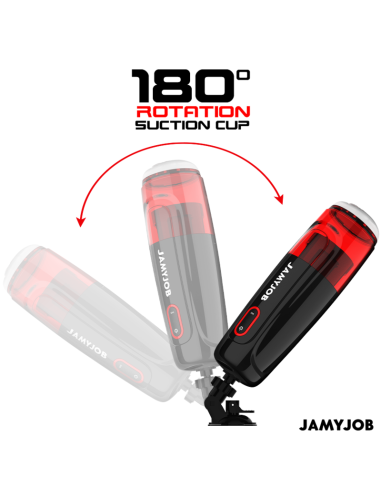 JAMYJOB - STORM MASTURBADOR VAGINA AUTOMÁTICO 10 MODOS ROTACIÓN Y EMPUJE