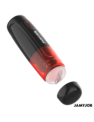 JAMYJOB - STORM MASTURBADOR VAGINA AUTOMÁTICO 10 MODOS ROTACIÓN Y EMPUJE