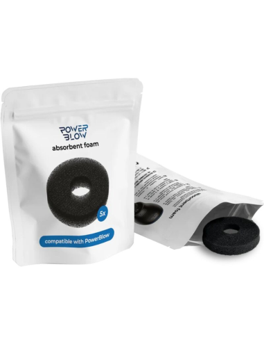 KIIROO - POWER BLOW ESPUMA ABSORBENTE DE RESPUESTO 5 UNIDADES