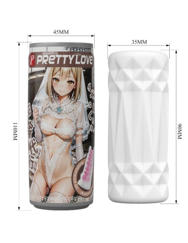 PRETTY LOVE - MASTURBADOR MASCULINO LATA MODELO 1