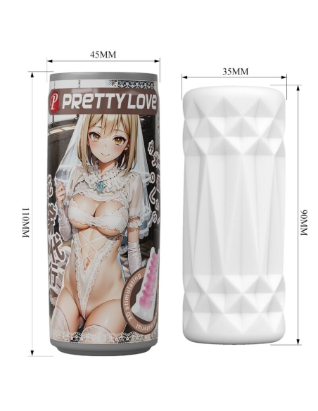 PRETTY LOVE - MASTURBADOR MASCULINO LATA MODELO 1