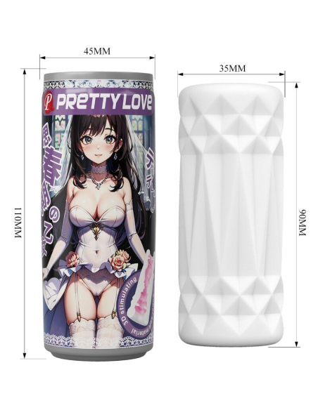 PRETTY LOVE - MASTURBADOR MASCULINO LATA MODELO 2