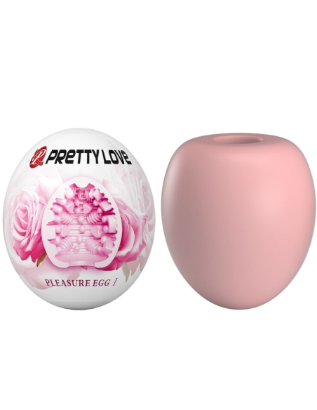 PRETTY LOVE - MASTURBADOR MASCULINO HUEVO ROSA