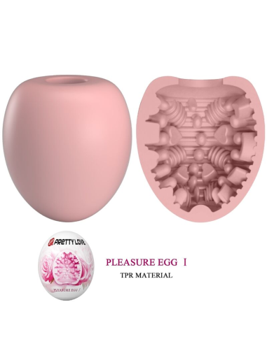 PRETTY LOVE - MASTURBADOR MASCULINO HUEVO ROSA
