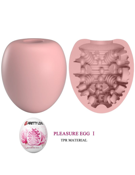 PRETTY LOVE - MASTURBADOR MASCULINO HUEVO ROSA