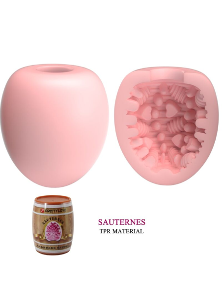 PRETTY LOVE - MASTURBADOR MASCULINO HUEVO ROSA MODELO 2