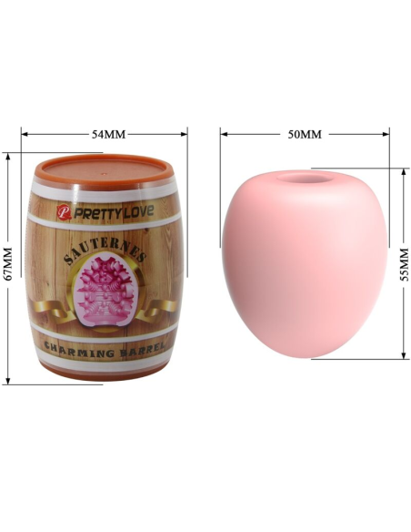 PRETTY LOVE - MASTURBADOR MASCULINO HUEVO ROSA MODELO 2