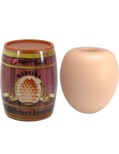 PRETTY LOVE - MASTURBADOR MASCULINO HUEVO NATURAL MODELO 2