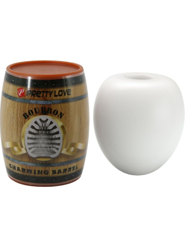 PRETTY LOVE - MASTURBADOR MASCULINO HUEVO BLANCO MODELO 2