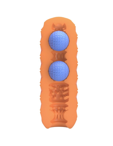 PRETTY LOVE - TWIN BALLS MASTURBADOR MASCULINO NARANJA