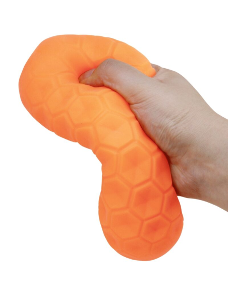 PRETTY LOVE - TWIN BALLS MASTURBADOR MASCULINO NARANJA