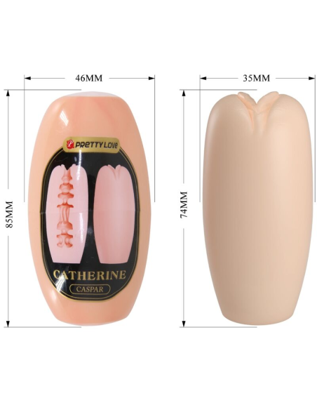 PRETTY LOVE - CATHERINE MASTURBADOR MASCULINO NATURAL