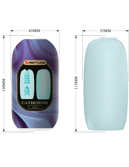 PRETTY LOVE - OLGA MASTURBADOR MASCULINO AZUL