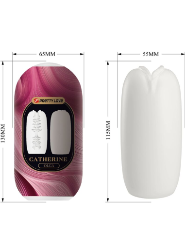 PRETTY LOVE - OLGA MASTURBADOR MASCULINO BLANCO