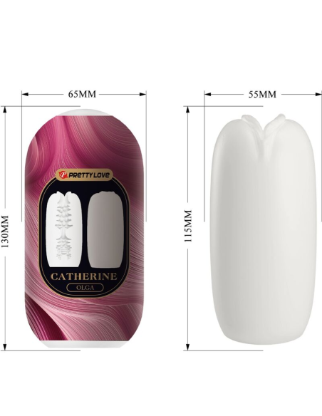 PRETTY LOVE - OLGA MASTURBADOR MASCULINO BLANCO