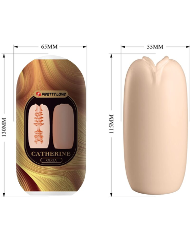 PRETTY LOVE - OLGA MASTURBADOR MASCULINO NATURAL