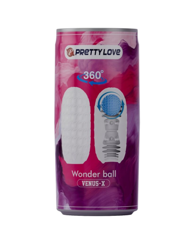 PRETTY LOVE - VENUS X MASTURBADOR MASCULINO MODELO 3 BLANCO