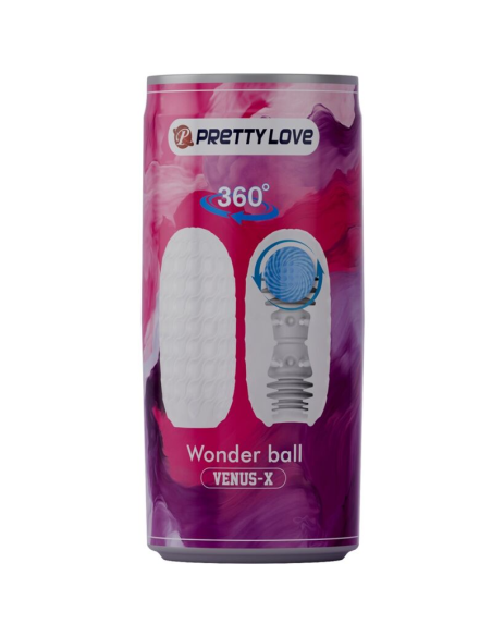 PRETTY LOVE - VENUS X MASTURBADOR MASCULINO MODELO 3 BLANCO