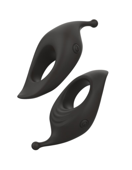 B SWISH - BCHARMED RHYTHM INFINITE DELUXE ANILLO PARA PENE 15 VIBRACIONES NEGRO