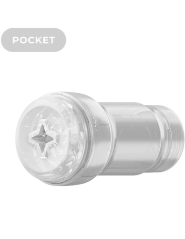 KIIROO - FEEL POCKET STROKER CRYSTAL BY KIIROO TRANSPARENTE