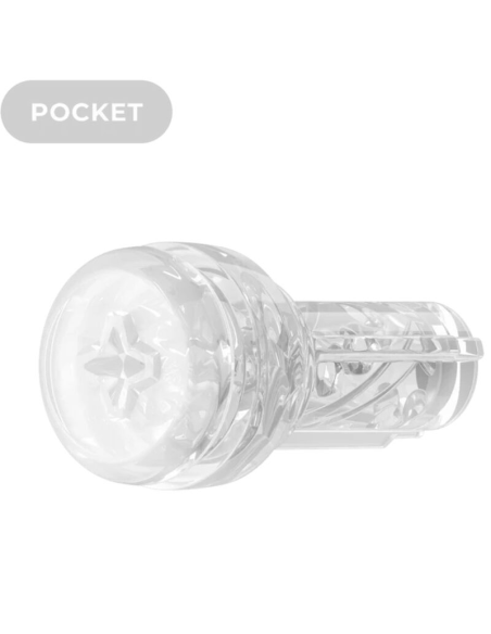 KIIROO - FEEL POCKET STROKER CRYSTAL BY KIIROO TRANSPARENTE