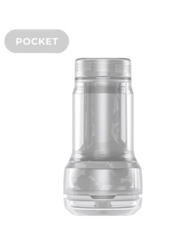 KIIROO - FEEL POCKET STROKER CRYSTAL BY KIIROO TRANSPARENTE
