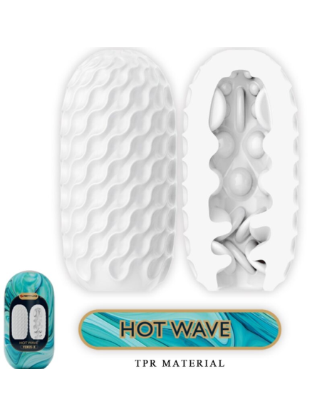 PRETTY LOVE - VENUS X 15 MASTURBADORES MASCULINOS SILICONA BLANCO