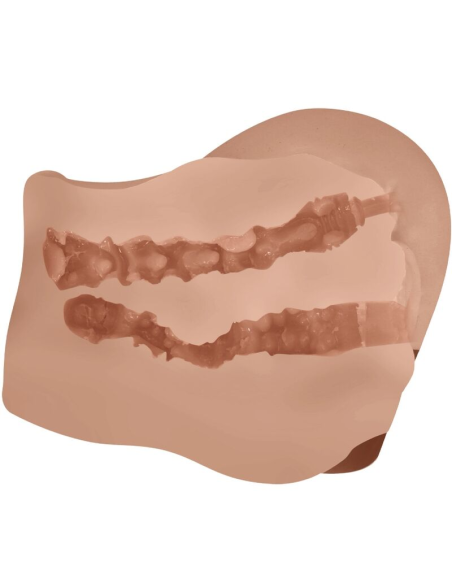 CRAZY BULL - MILA TRASERO VIBRADOR CON VAGINA Y ANO REALÍSTICO CONTROL REMOTO