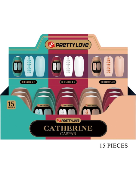 PRETTY LOVE - CASPAR PACK 15 MASTRUBADORES MASCULINOS VARIOS