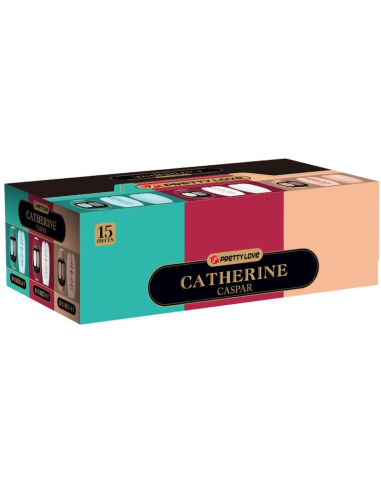 PRETTY LOVE - CASPAR PACK 15 MASTRUBADORES MASCULINOS VARIOS