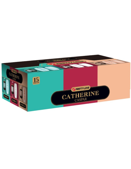 PRETTY LOVE - CASPAR PACK 15 MASTRUBADORES MASCULINOS VARIOS