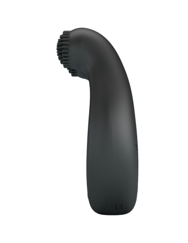 PRETTY LOVE - DAHLIA ANILLO VIBRADOR ESTIMULADOR DE CLÍTOIS 12 VIBRACIONES NEGRO