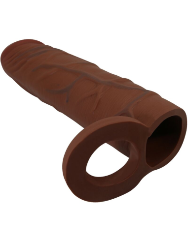 PRETTY LOVE - KAILE FUNDA PARA PENE CON EXTENSIÓN DE 2.5 CM MULATO