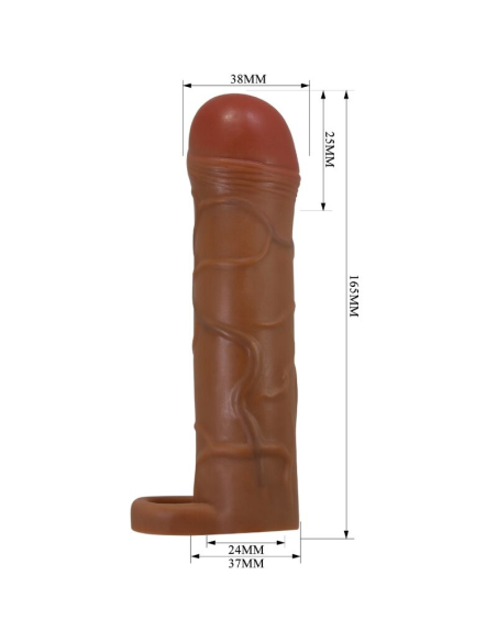 PRETTY LOVE - BUNION FUNDA PARA PENE CON EXTENSIÓN DE 2.5 CM MULATO