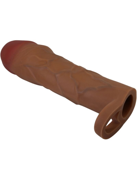 PRETTY LOVE - HANI FUNDA PARA PENE CON EXTENSIÓN DE 5 CM MULATO