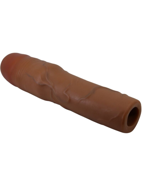 PRETTY LOVE - KYLIAN FUNDA PARA PENE CON EXTENSIÓN DE 7.6 CM MULATO