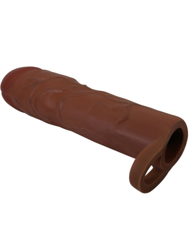 PRETTY LOVE - GERD FUNDA PARA PENE CON EXTENSIÓN DE 7.6 CM MULATO