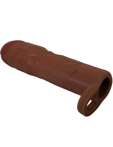 PRETTY LOVE - GERD FUNDA PARA PENE CON EXTENSIÓN DE 7.6 CM MULATO