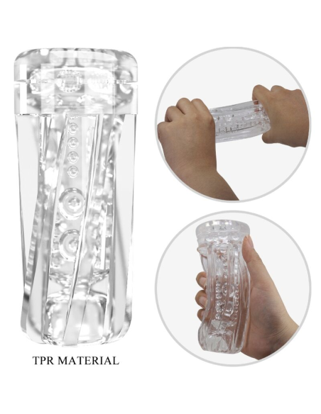 PRETTY LOVE - TAMARA MASTURBADOR MASCULINO VIBRADOR MULTIVELOCIDAD NEGRO